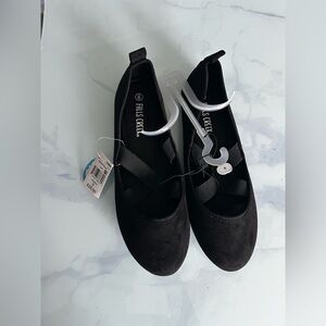 Falls Creek Black Platform Shoes